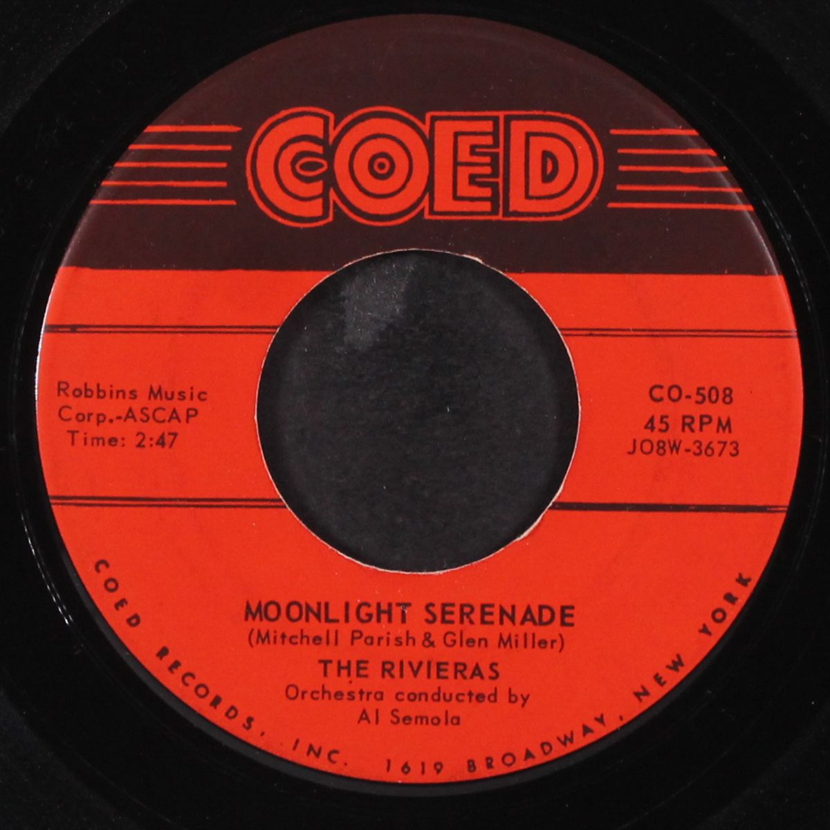 moonlight serenade / neither rain nor snow by RIVIERAS