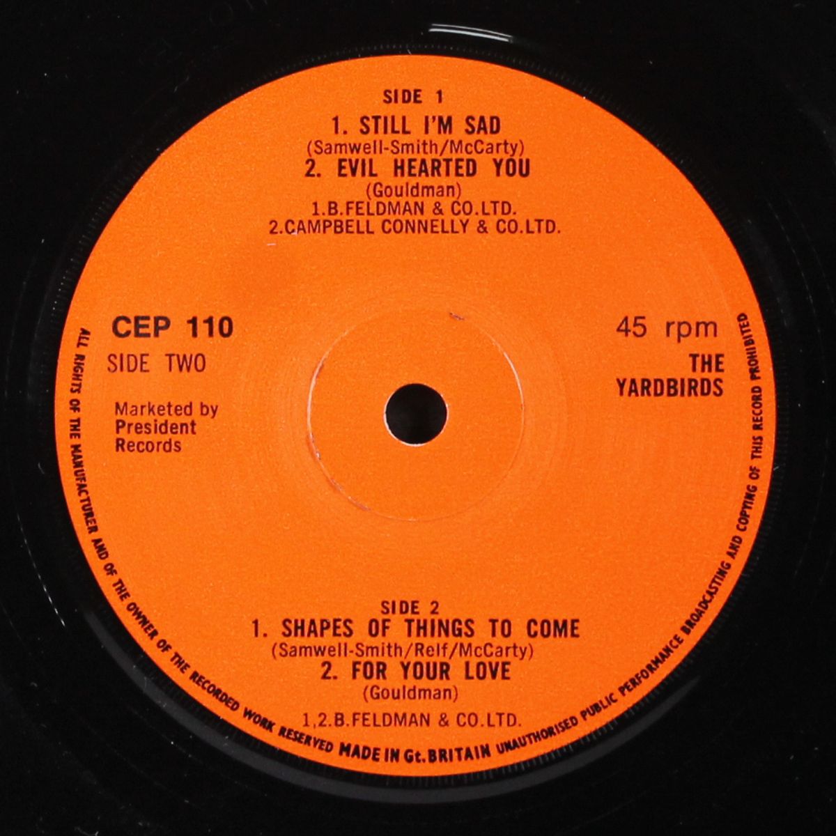 the yardbirds by YARDBIRDS