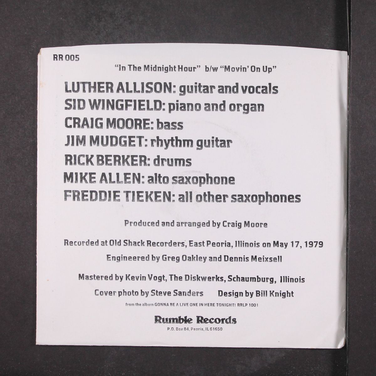 in the midnight hour by LUTHER ALLISON