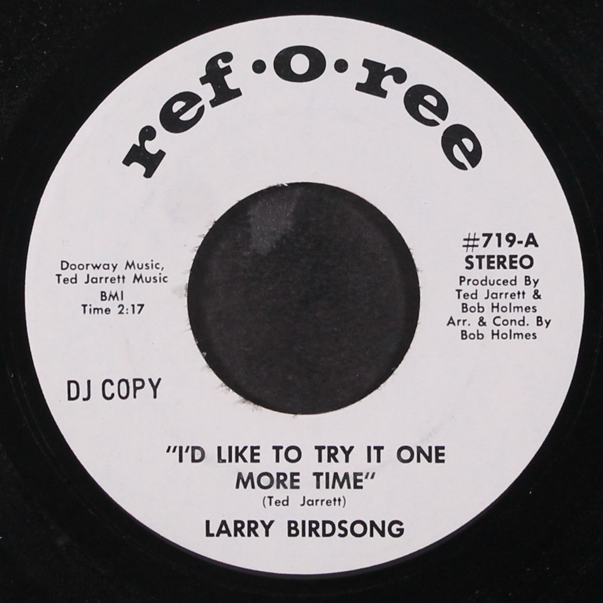 i'd like to try it one more time / i'll pick my own chicken by LARRY BIRDSONG