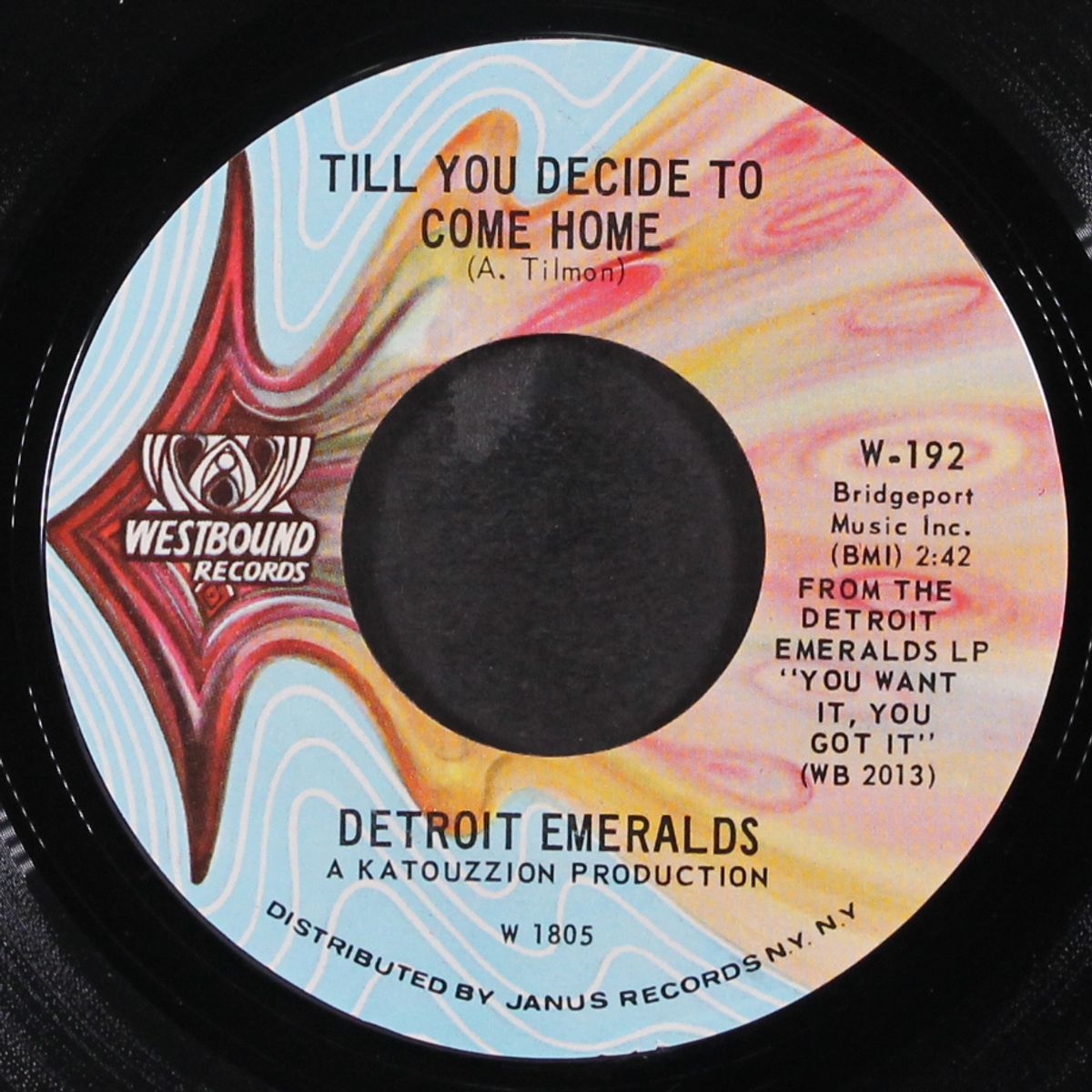 you want it, you got it / till you decide to come home by DETROIT EMERALDS