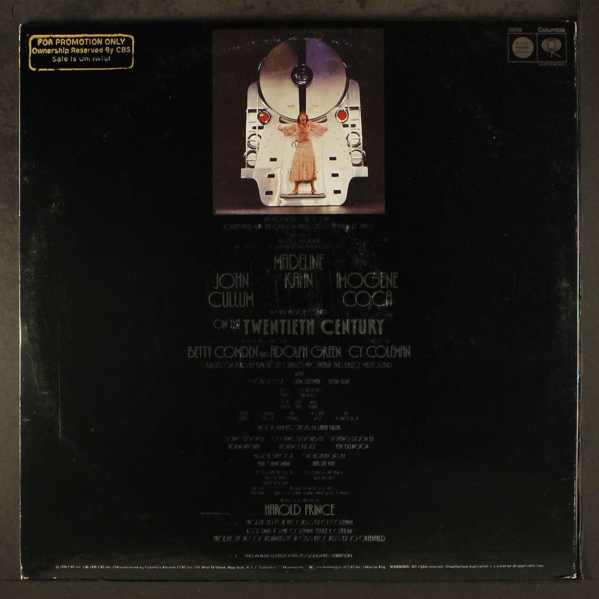 on the twentieth century by ORIGINAL CAST