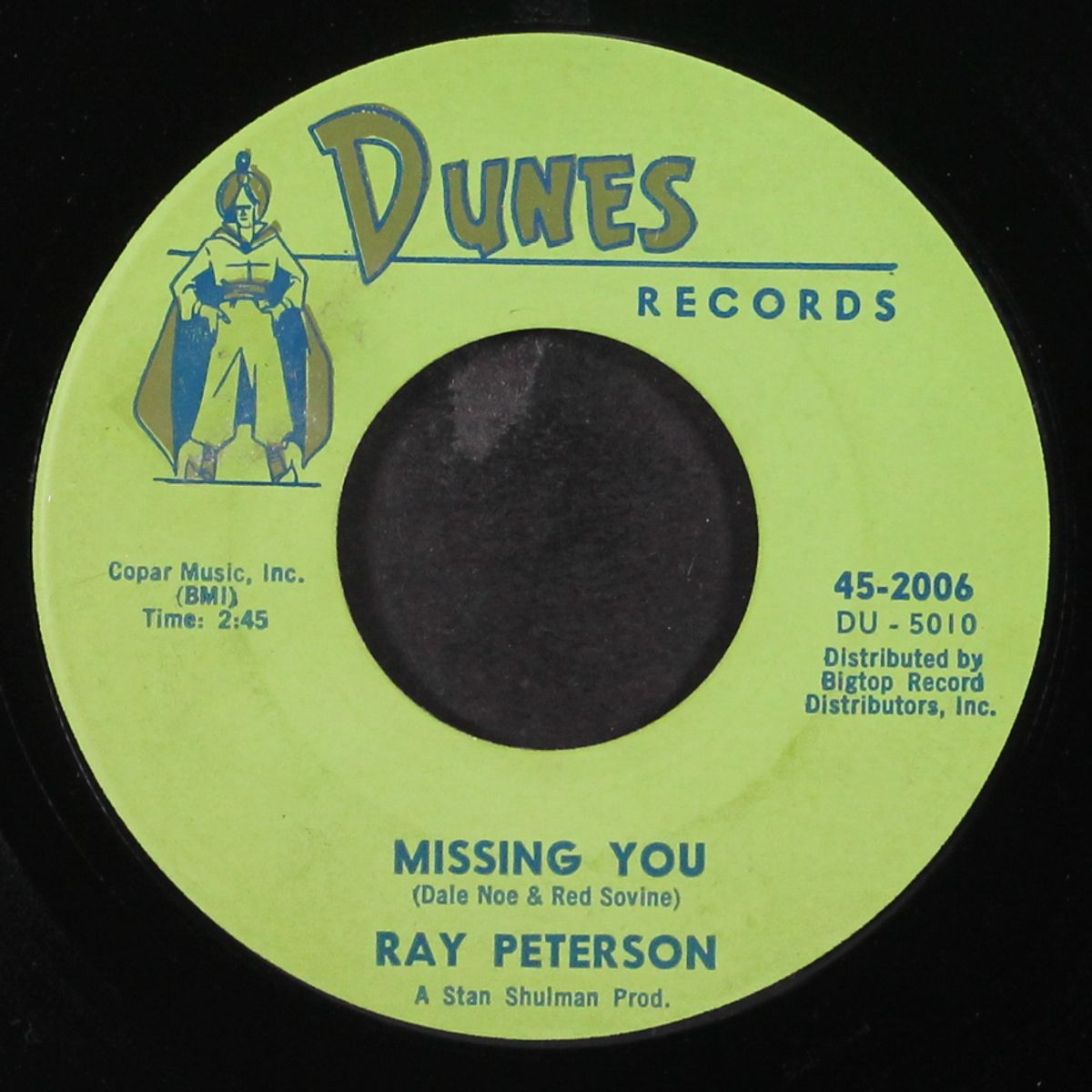 you thrill me / missing you by RAY PETERSON