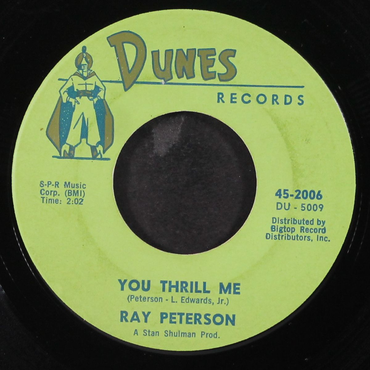you thrill me / missing you by RAY PETERSON