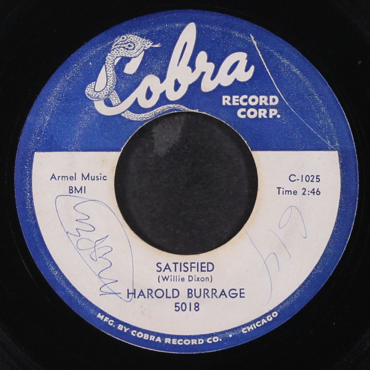 stop, for the red light / satisfied by HAROLD BURRAGE