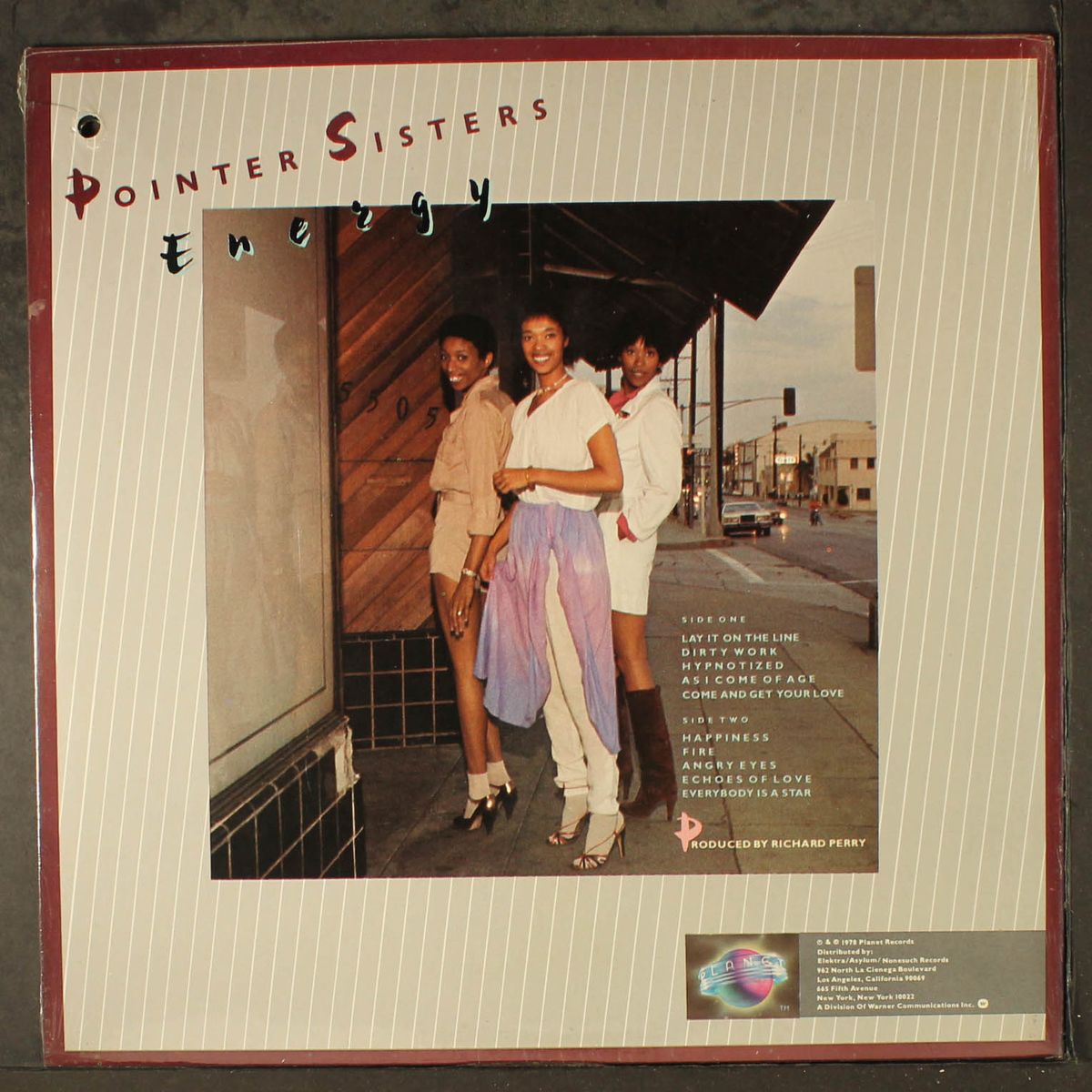 energy by POINTER SISTERS