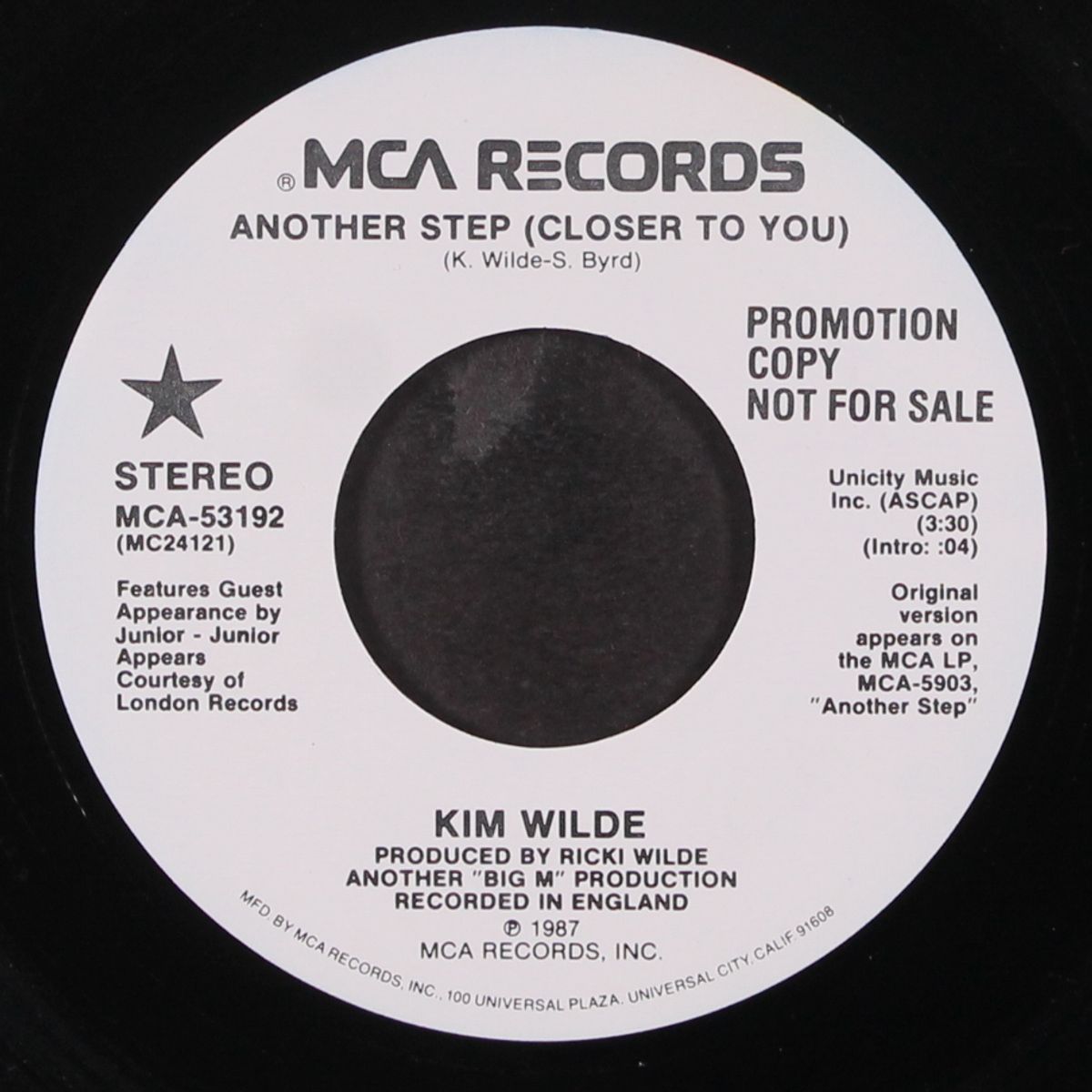 another step (closer to you) / same by KIM WILDE
