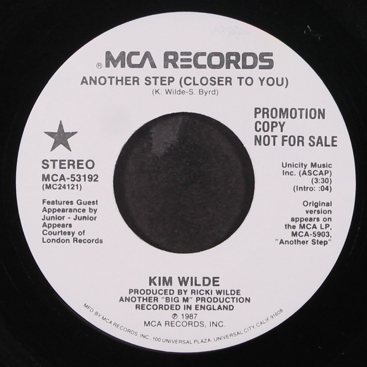 another step (closer to you) / same by KIM WILDE