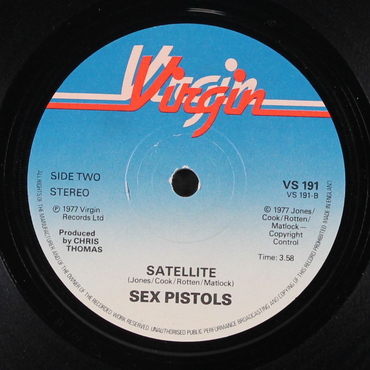 holidays in the sun / satellite by SEX PISTOLS