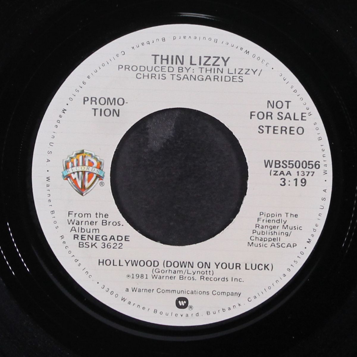 hollywood / mono by THIN LIZZY