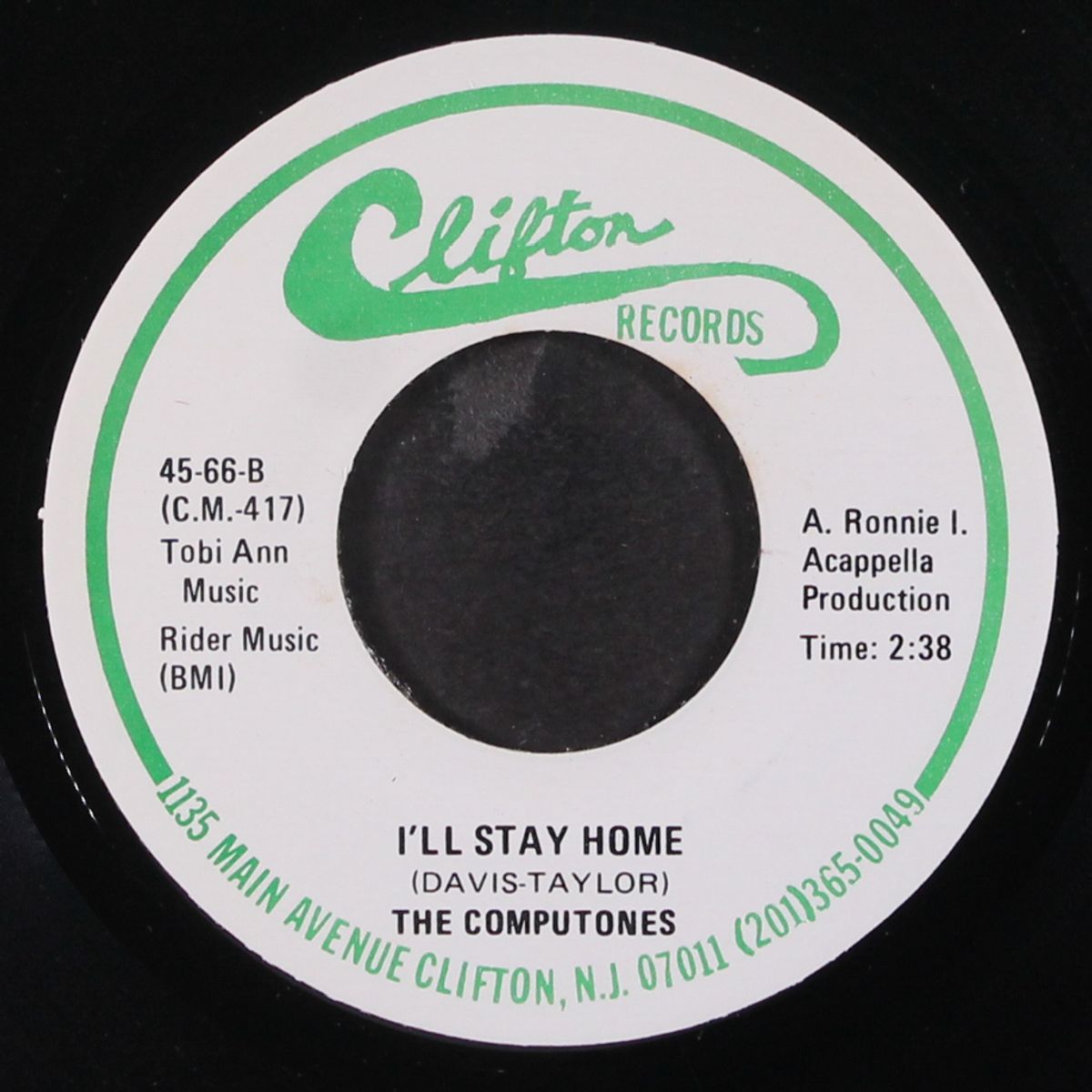 rudolph the red-nosed reindeer / i'll stay home by PATTY & STREET TONES / COMPUTONES