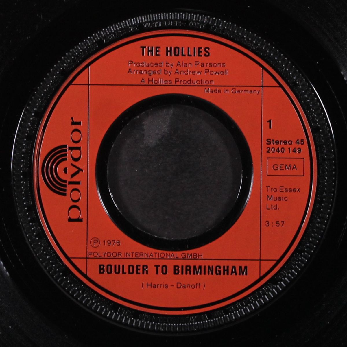 boulder to birmingham / crocodile woman by HOLLIES