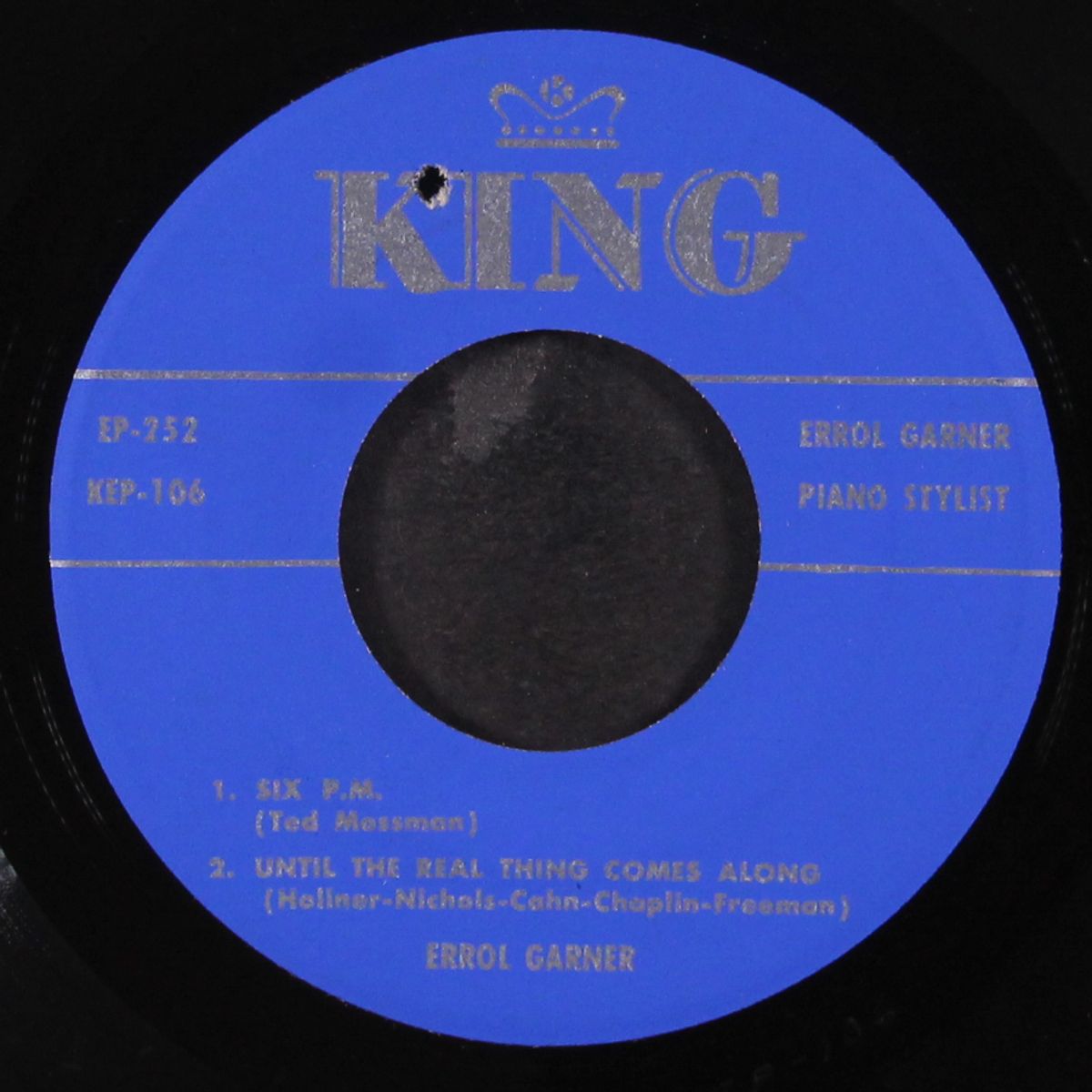 piano stylist by ERROL GARNER