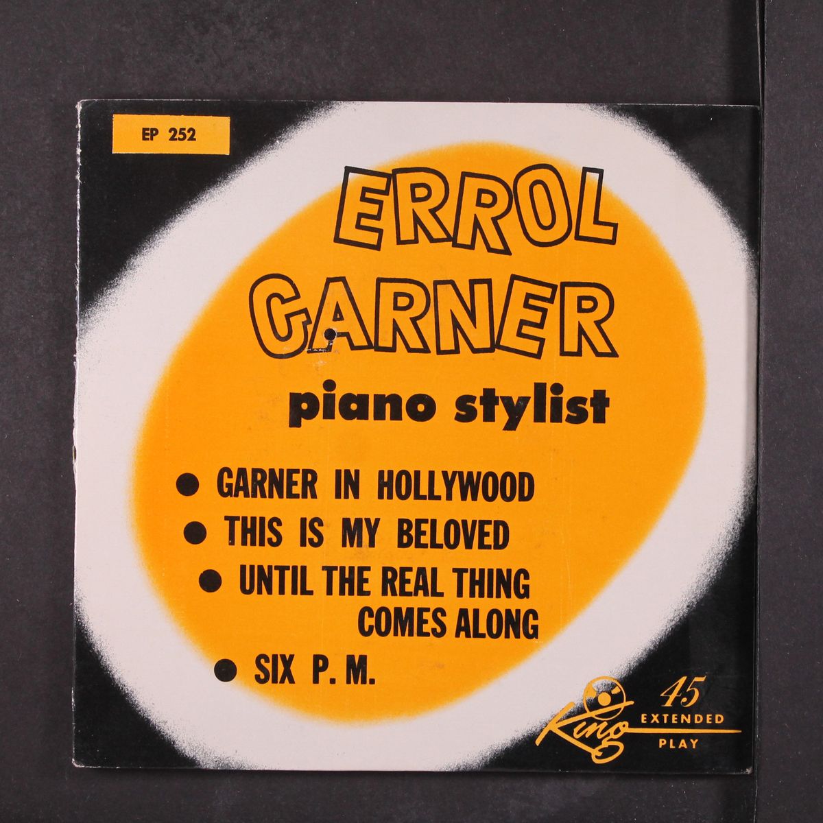 piano stylist by ERROL GARNER