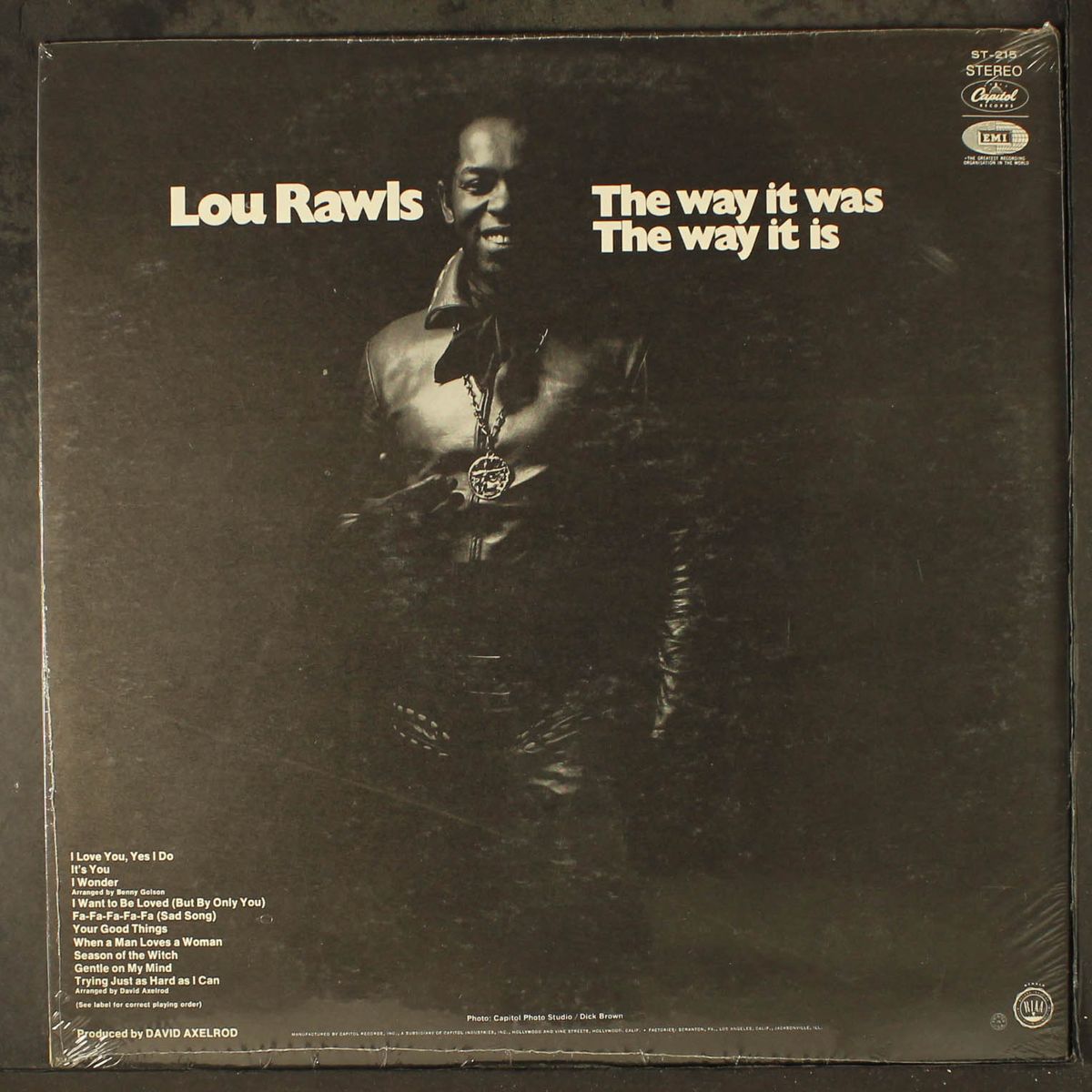 the way it was, the way it is by LOU RAWLS
