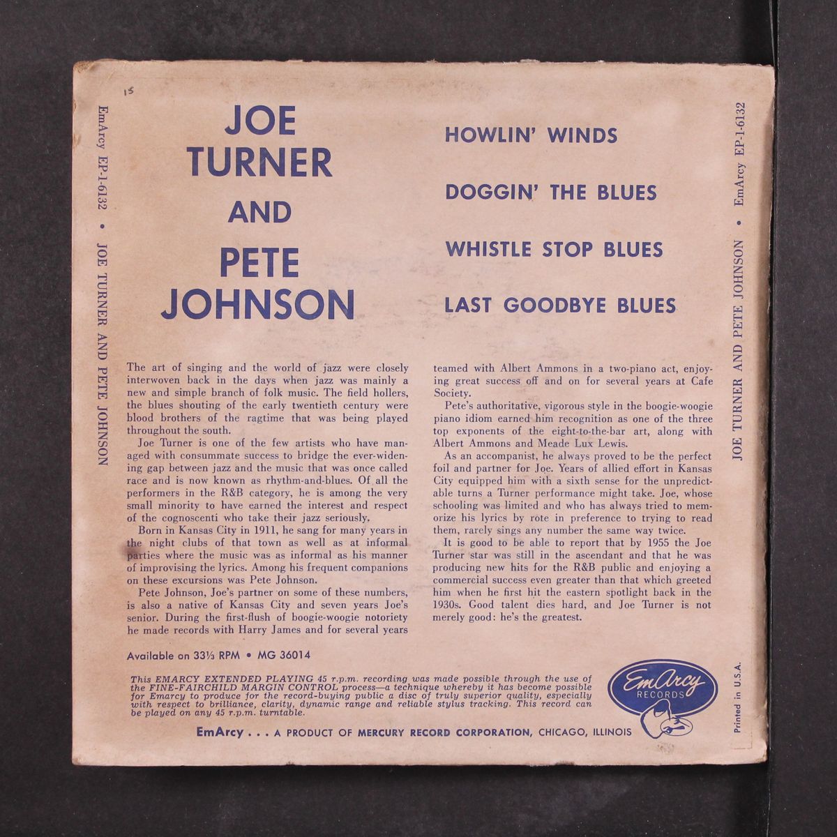 joe turner & pete johnson by JOE TURNER & PETE JOHNSON