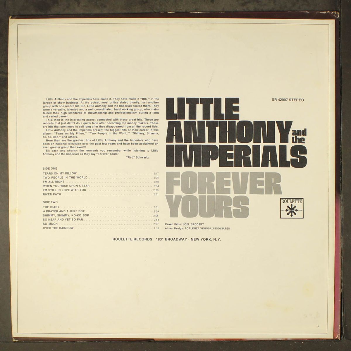 forever yours by LITTLE ANTHONY & IMPERIALS