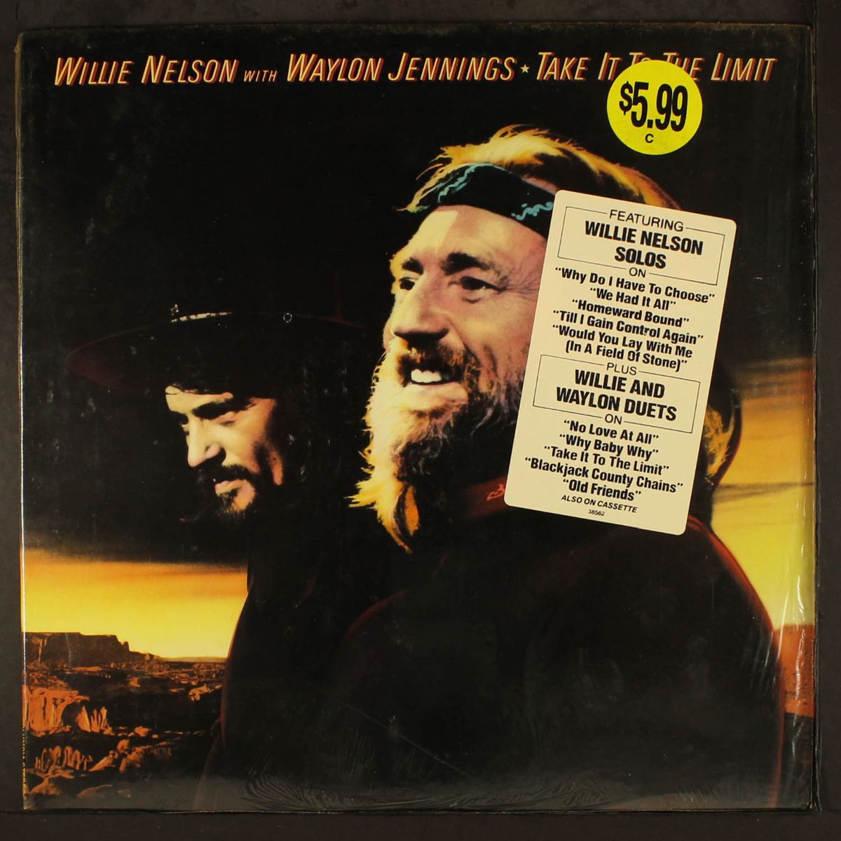 take it to the limit by WILLIE NELSON & WAYLON JENNINGS