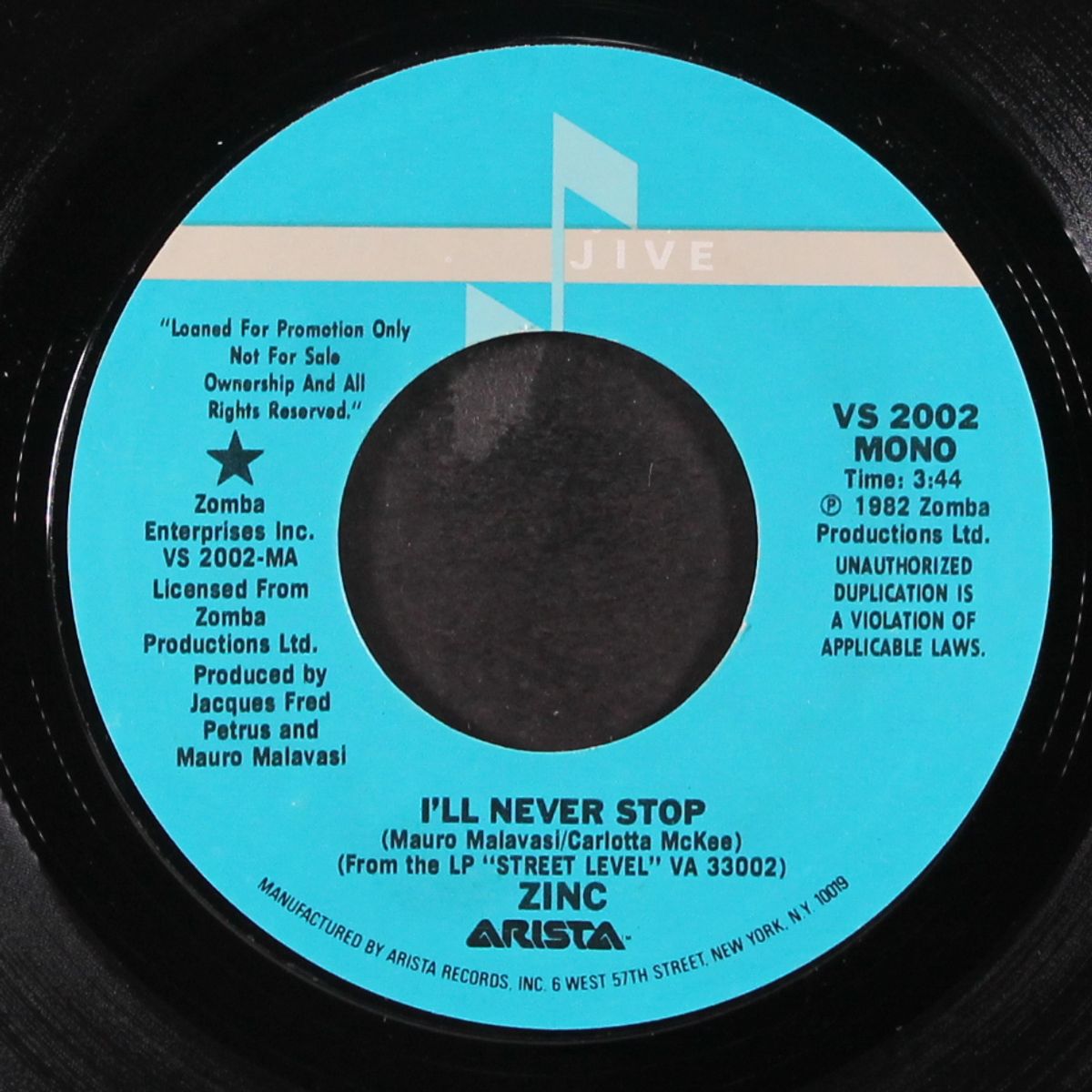 i'll never stop / mono by ZINC