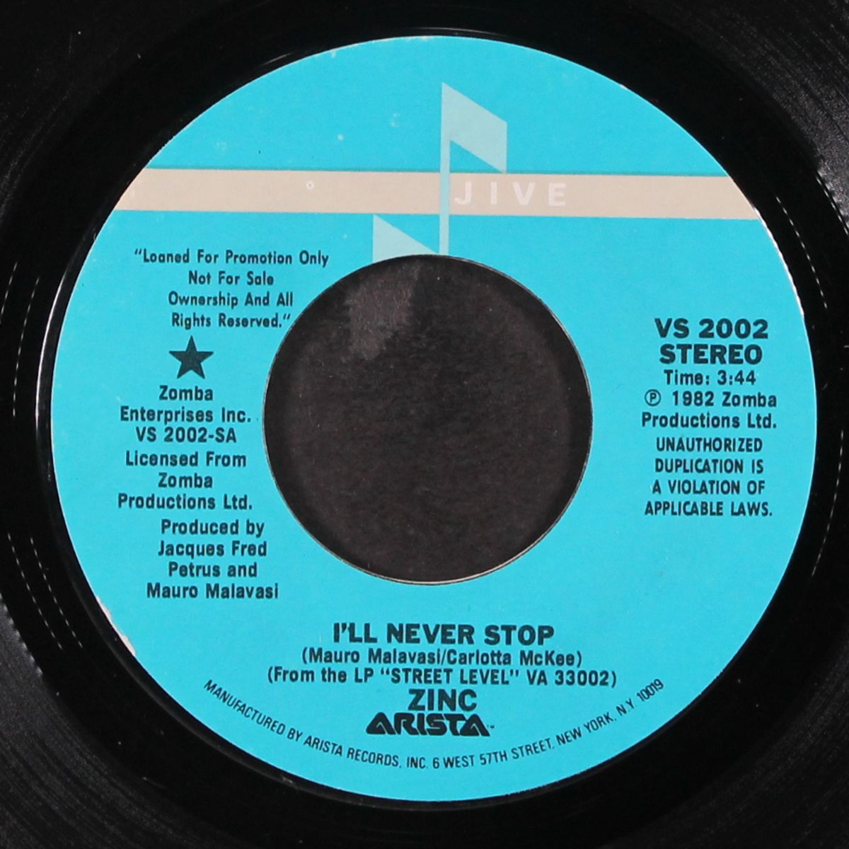 i'll never stop / mono by ZINC
