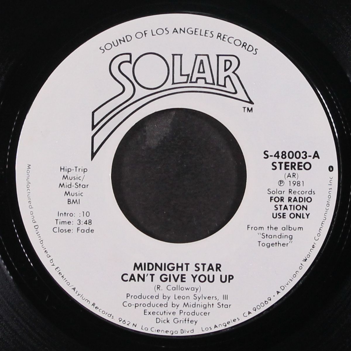can't give you up by MIDNIGHT STAR