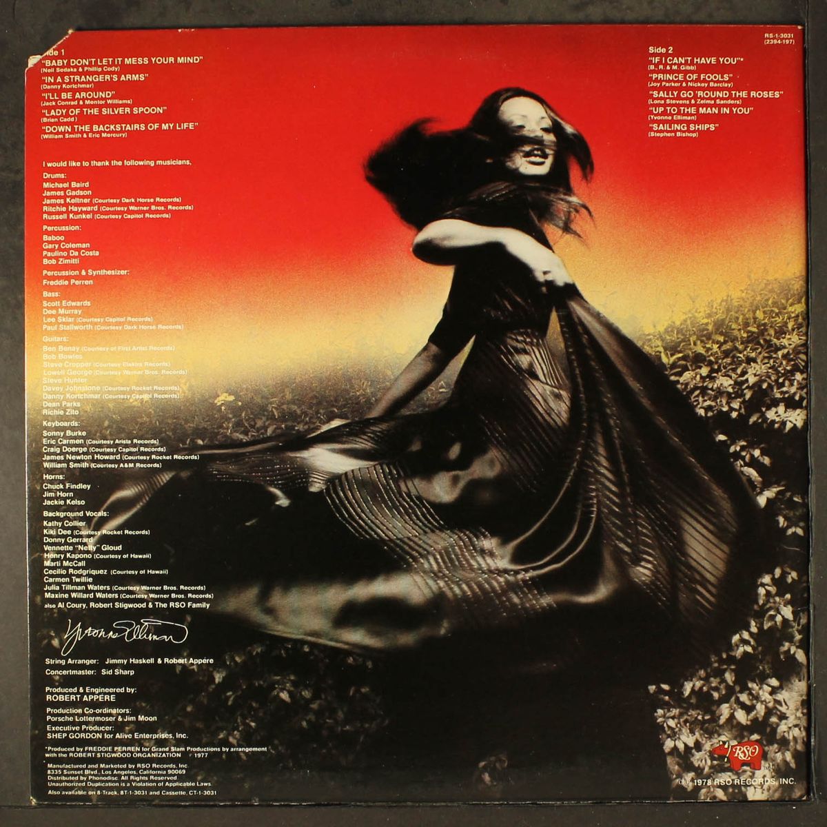 night flight by YVONNE ELLIMAN