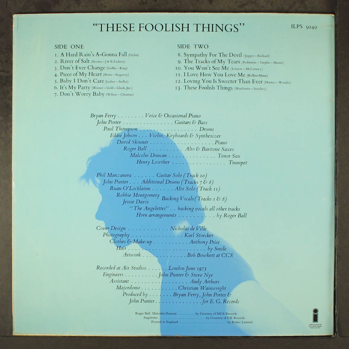 these foolish things by BRYAN FERRY