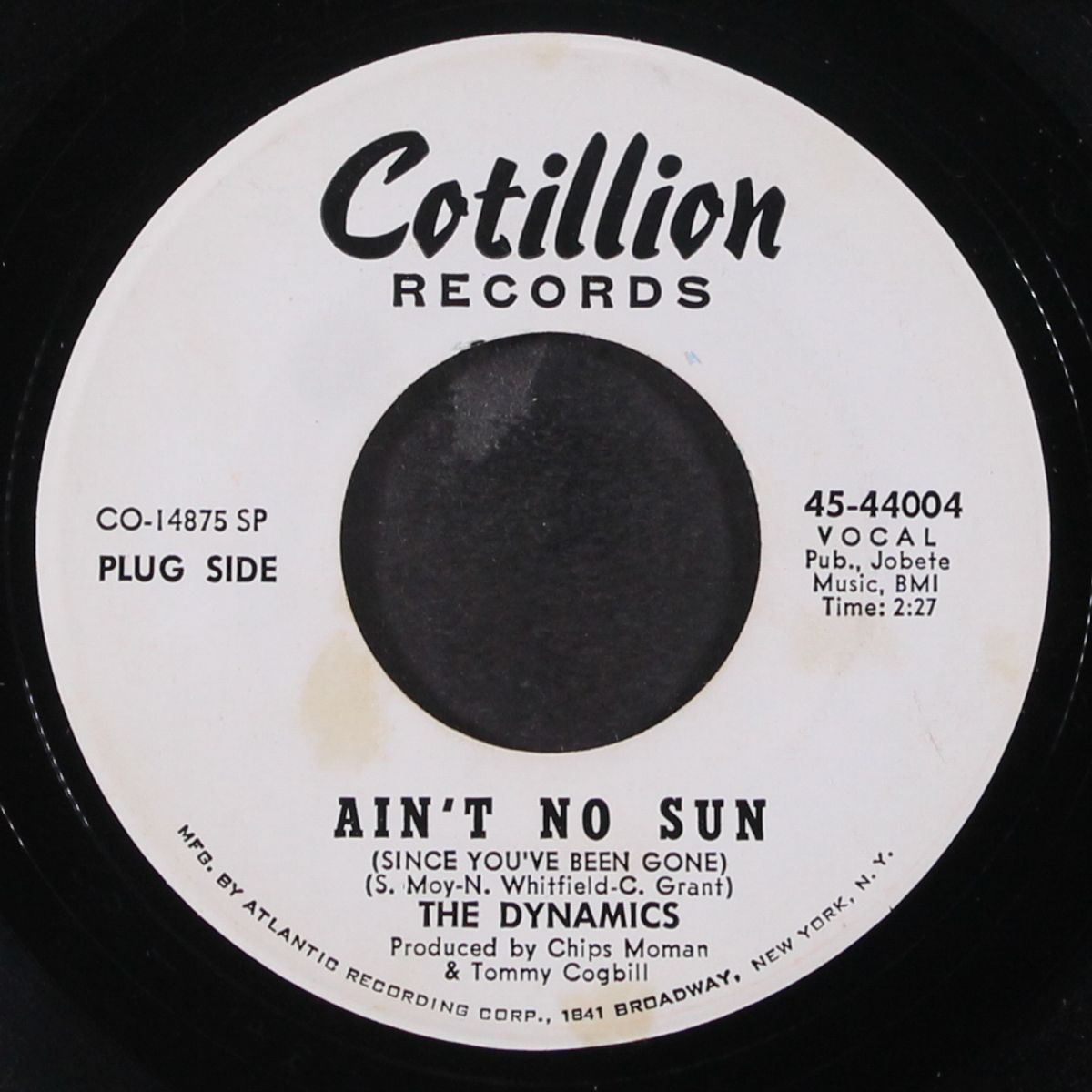 ain't no sun / murder in the first degree by DYNAMICS