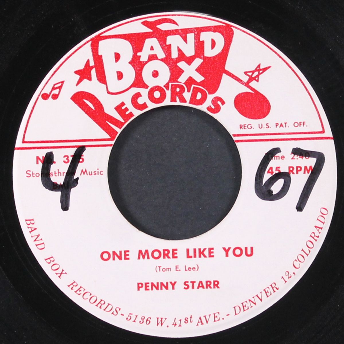 you've taken all the woman out of me / one more like you by PENNY STARR