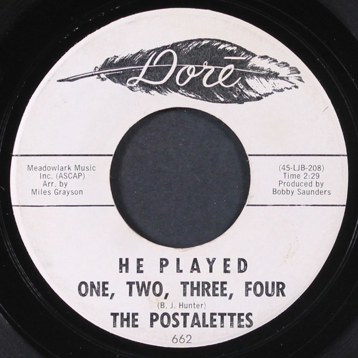 he played one, two, three, four by POSTALETTES
