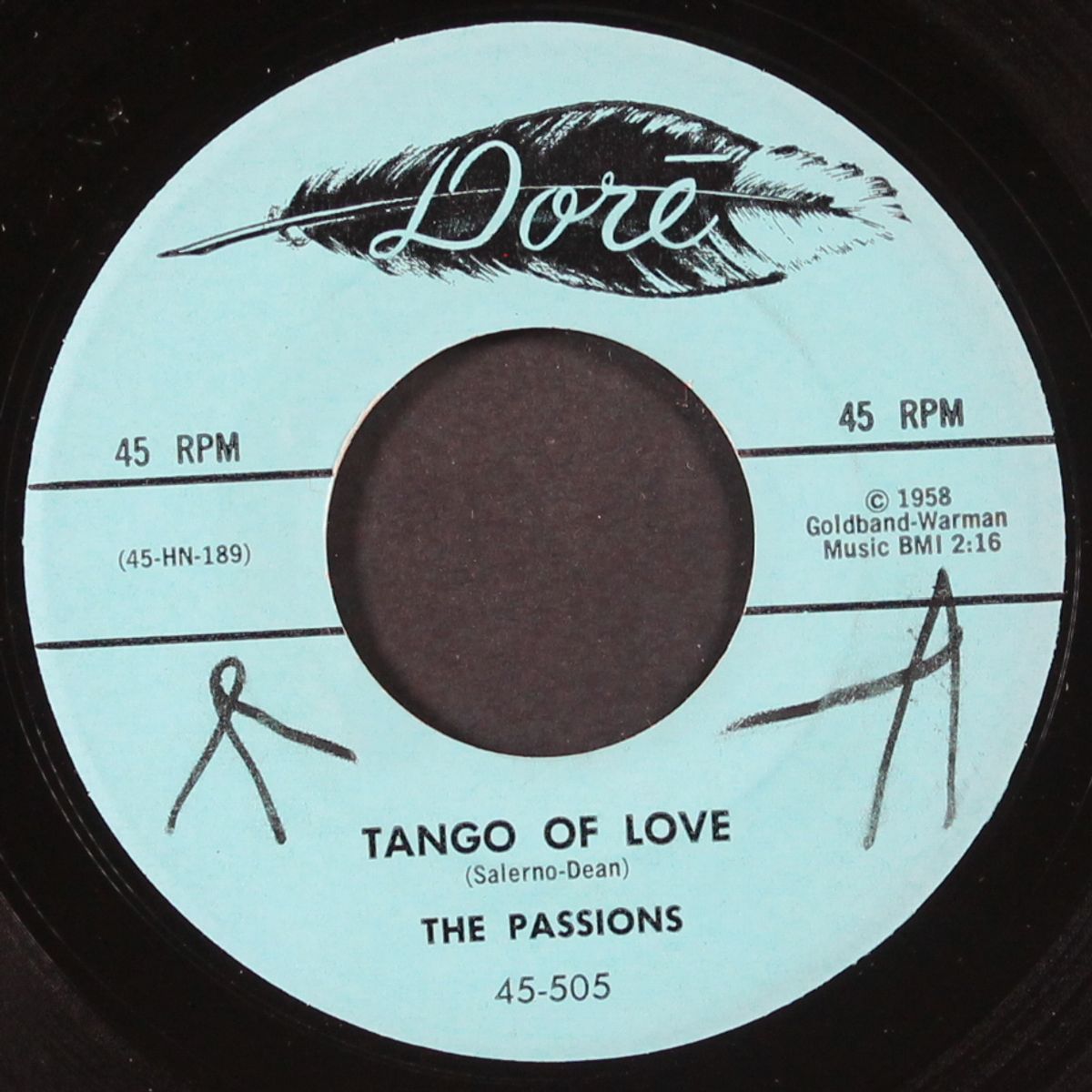 tango of love / nervous about sally by PASSIONS