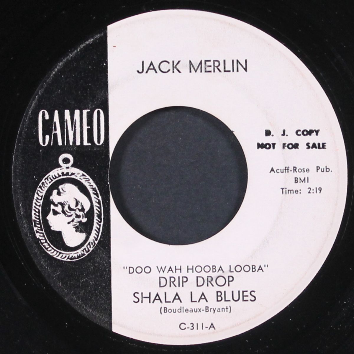 my debbie / drip drop shala la blues by JACK MERLIN