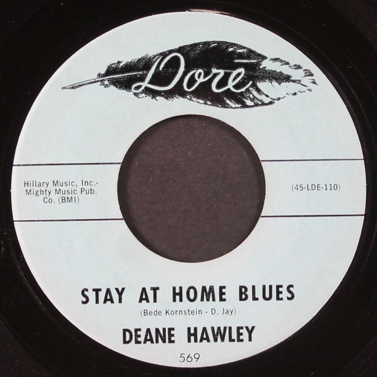 like a fool / stay at home blues by DEAN HAWLEY