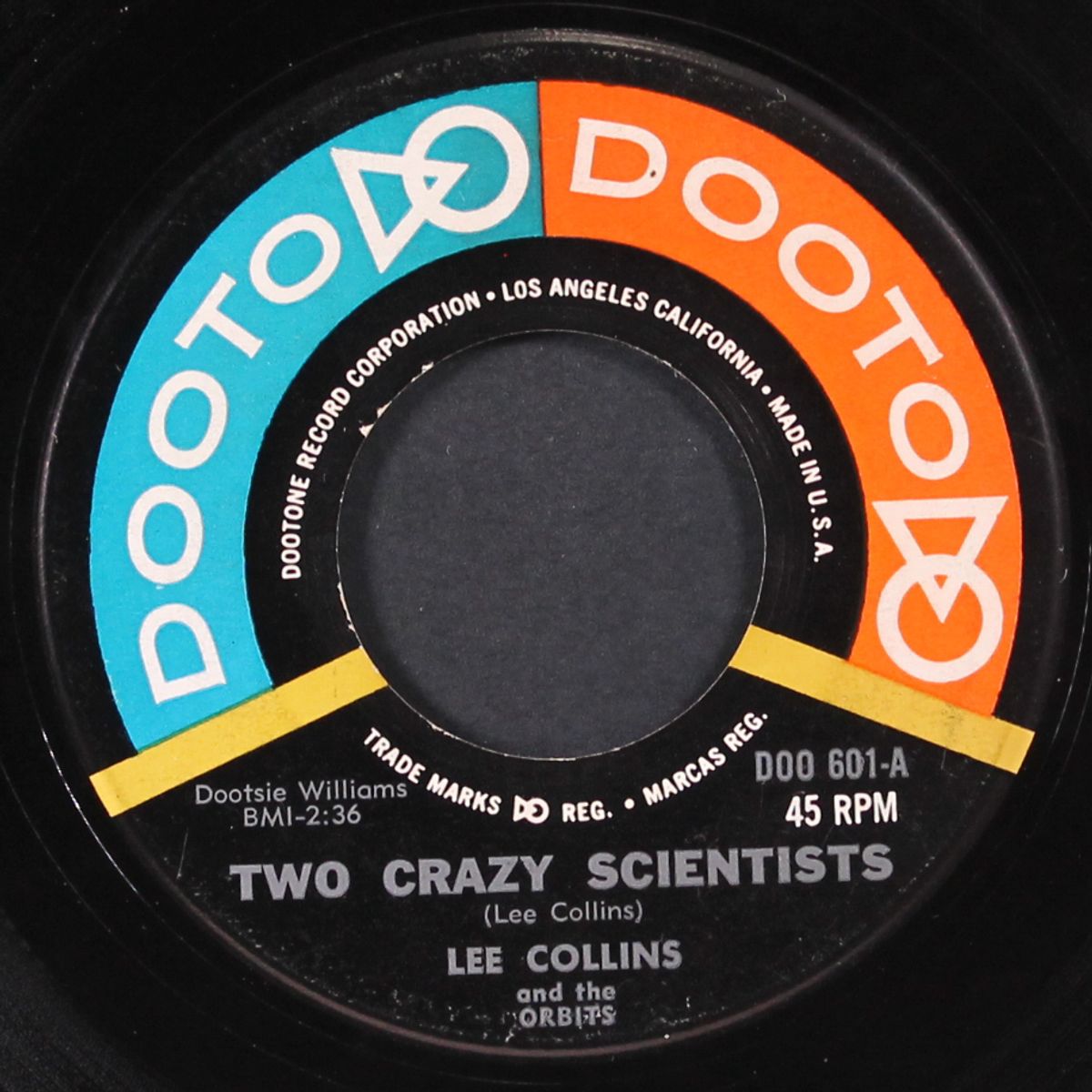 tell me baby / two crazy scientists by LEE COLLINS & ORBITS