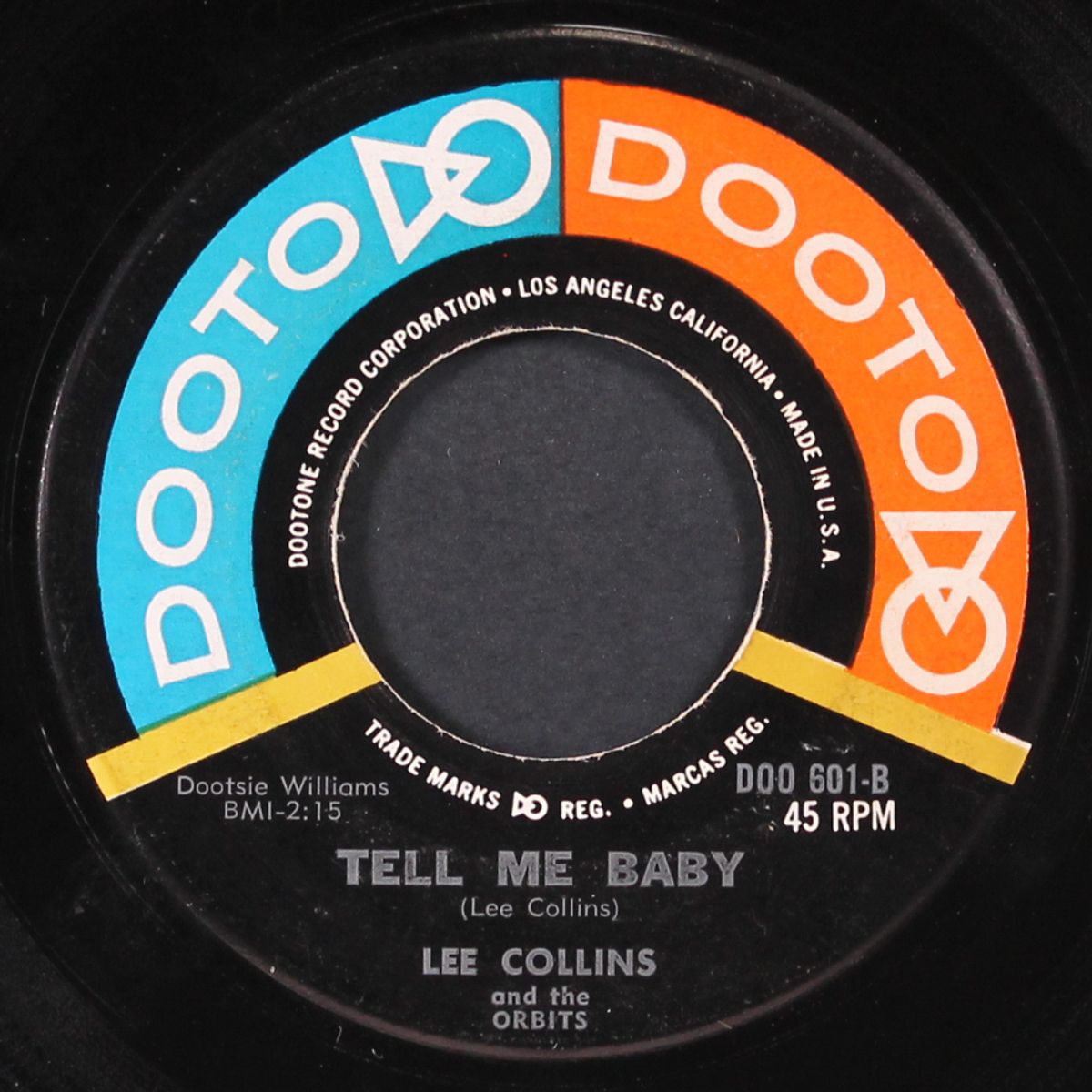 tell me baby / two crazy scientists by LEE COLLINS & ORBITS