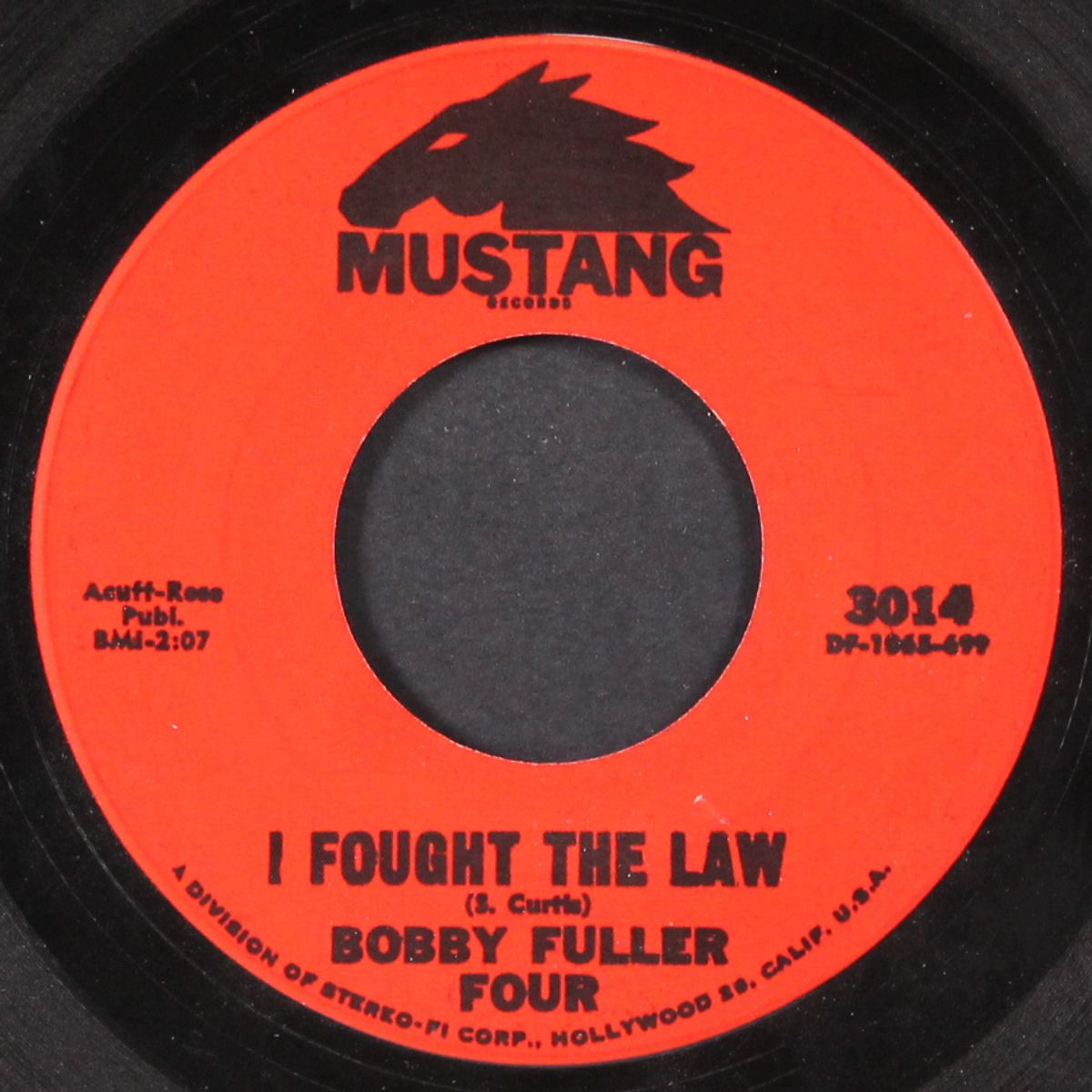 i fought the law / little annie lou by BOBBY FULLER FOUR