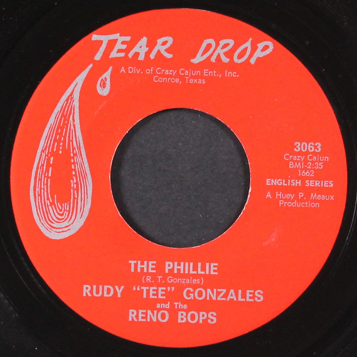 the phillie / it was just an illusion by RUDY 'TEE' GONZALES & THE RENO BOPS
