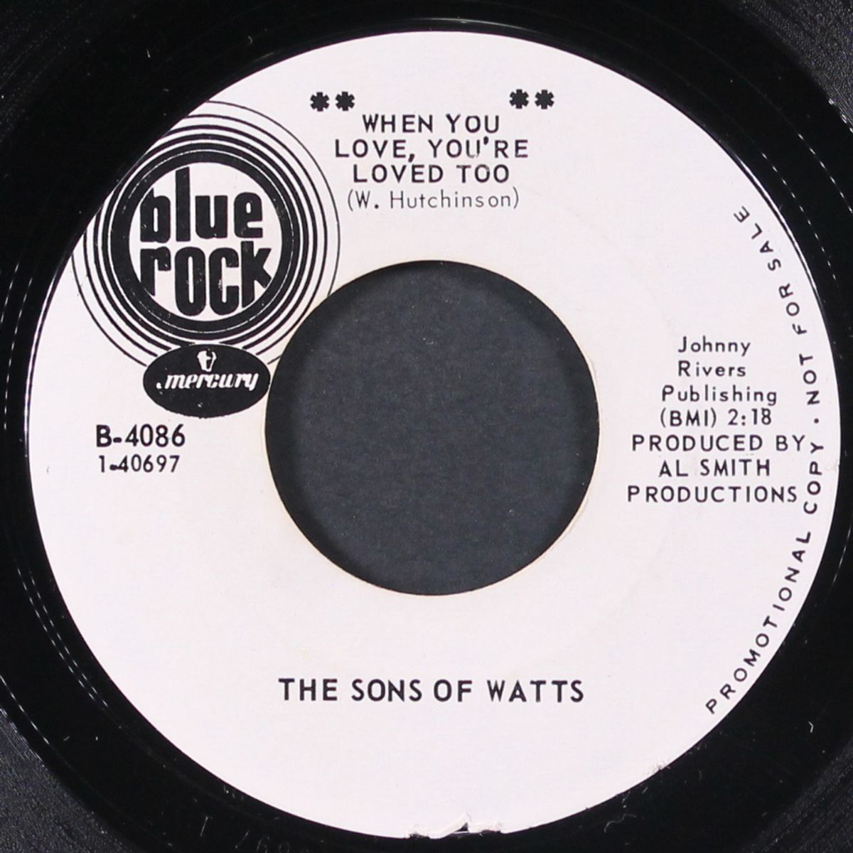 can't you tell i'm lonely / when you love, you're loved too by SONS OF WATTS