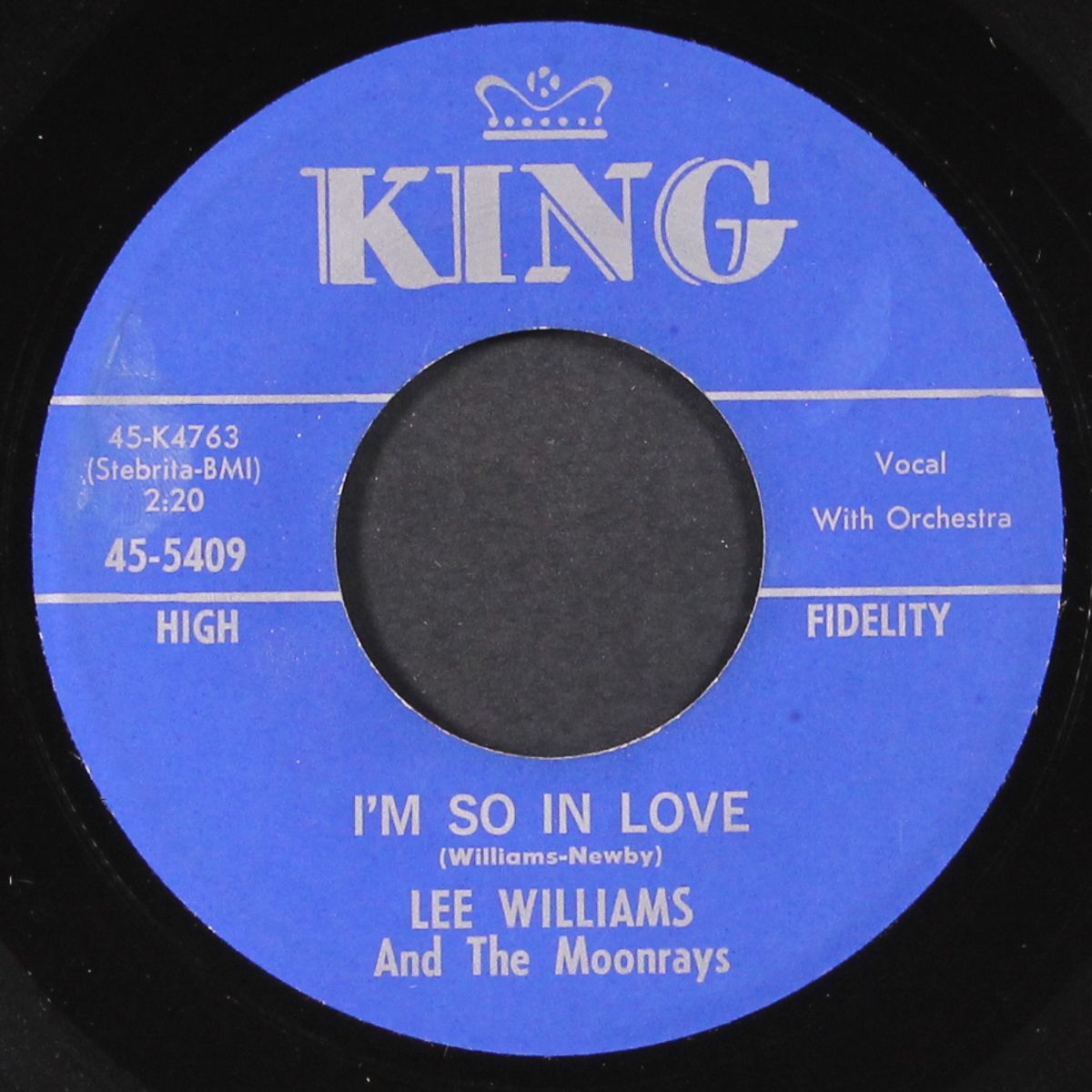 i'm so in love / no i won't cry anymore by LEE WILLIAMS & MOONRAYS