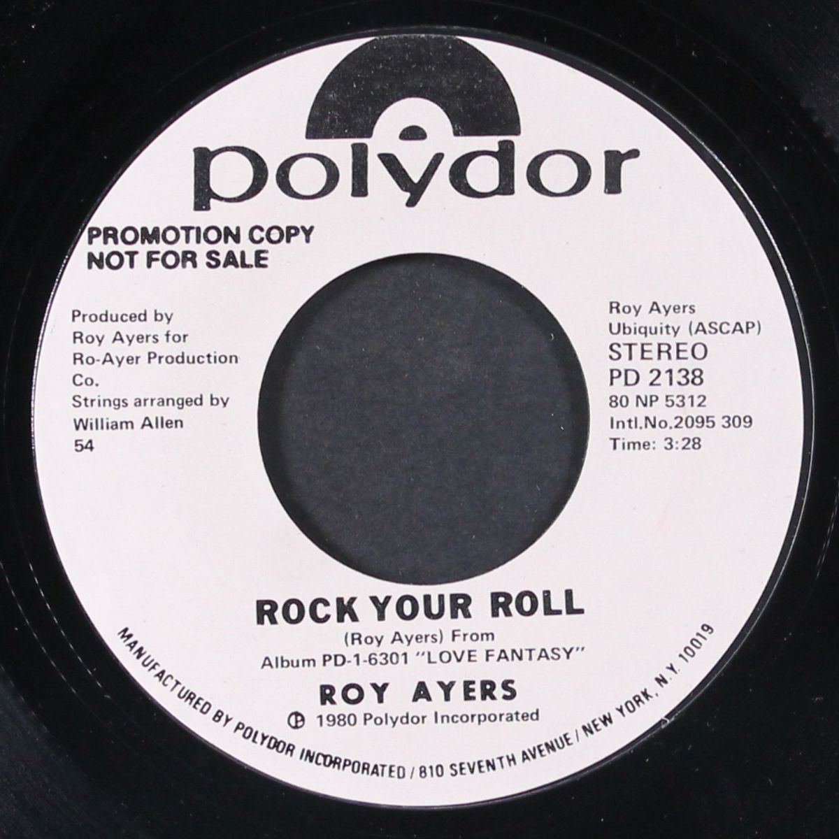 rock your roll / same by ROY AYERS