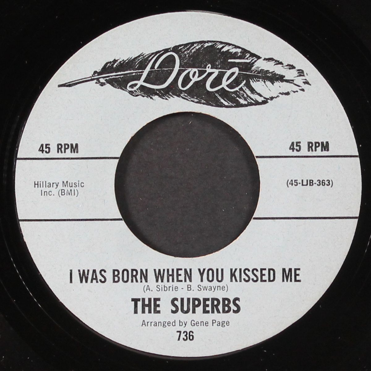 i was born when you kissed me / it hurts so much by SUPERBS