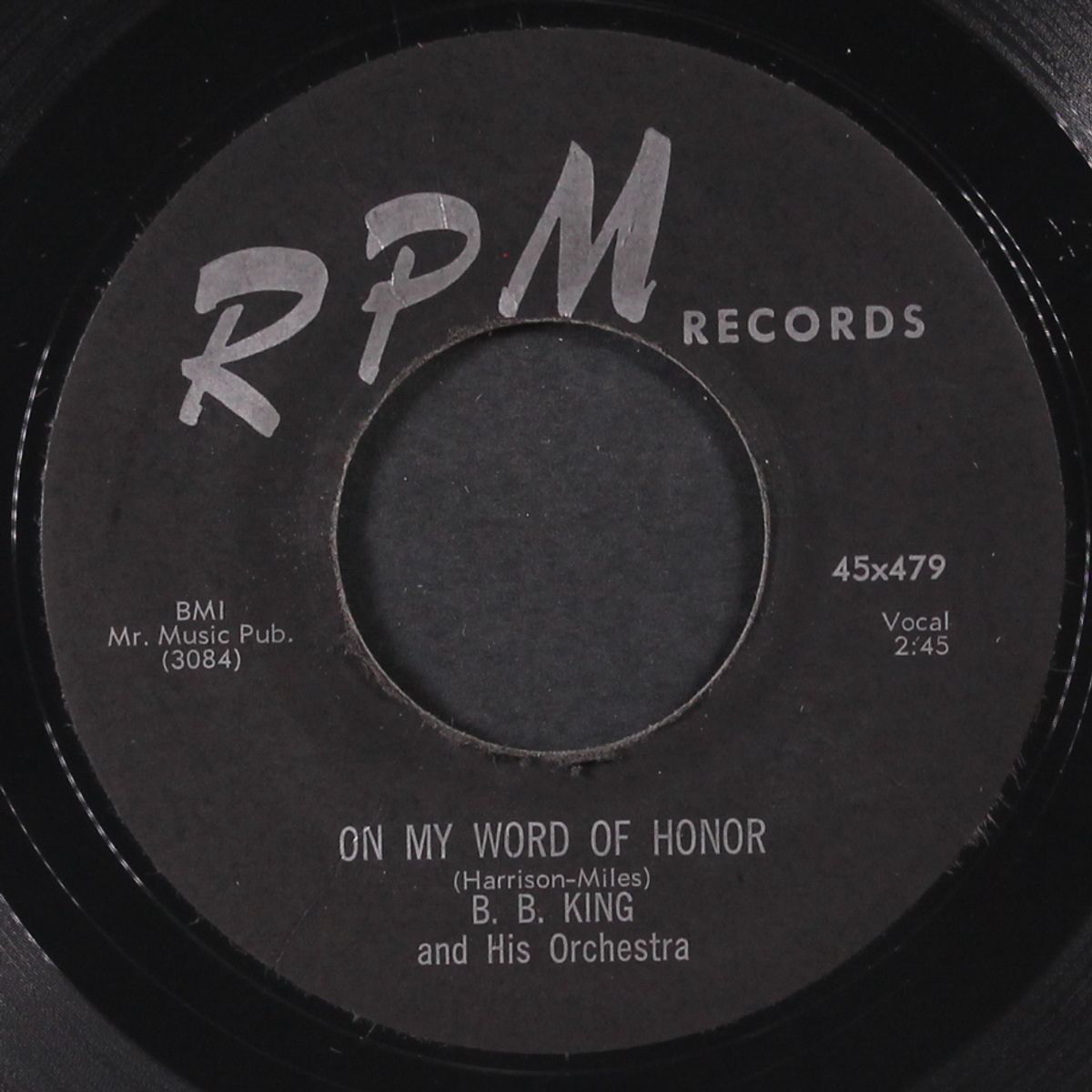 bim bam / on my word of honor by B.B. KING