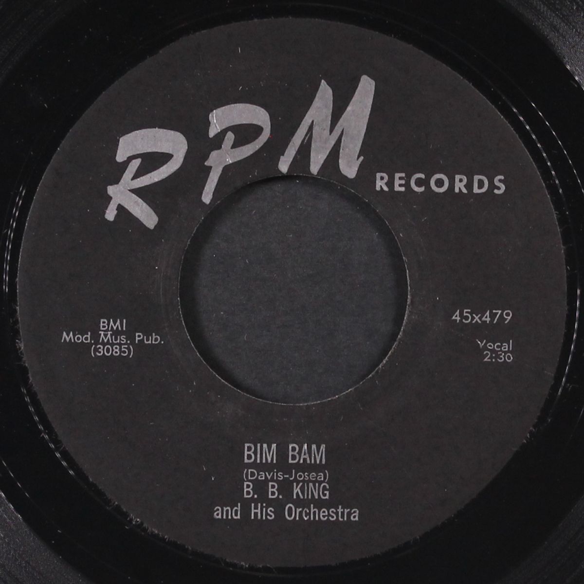 bim bam / on my word of honor by B.B. KING