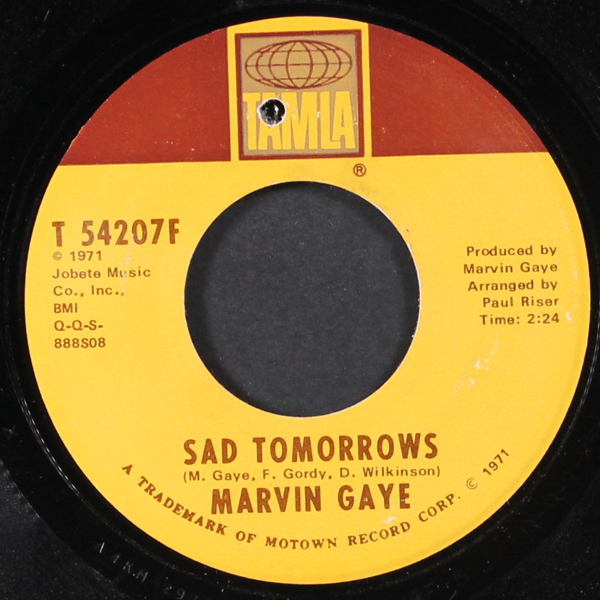 mercy mercy me (the ecology / sad tomorrows by MARVIN GAYE