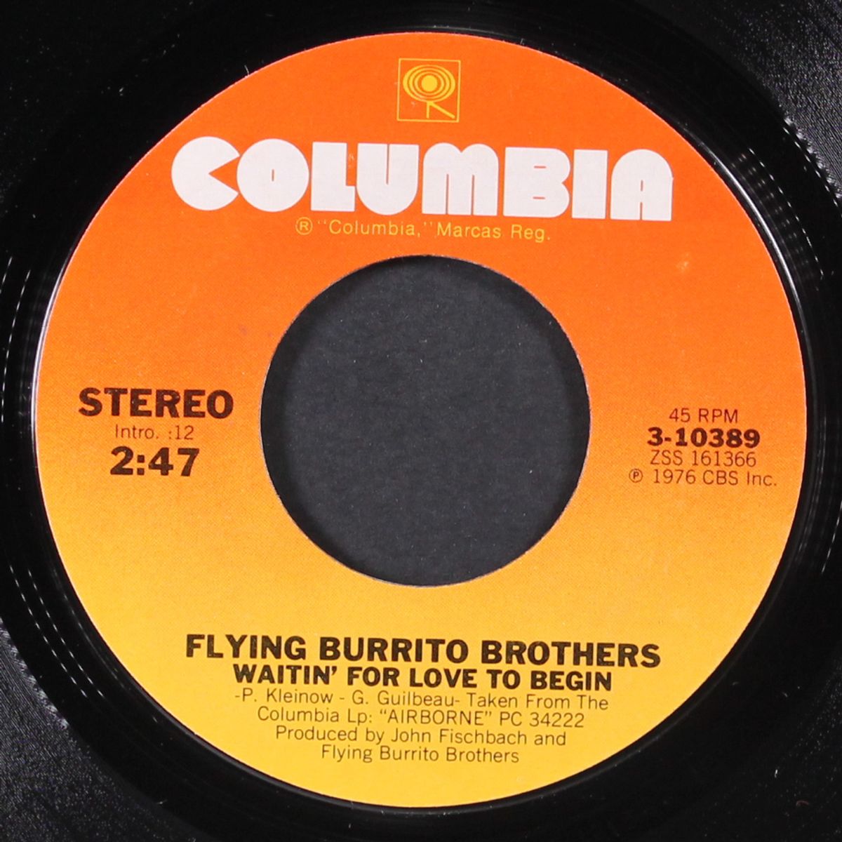 waitin' for love to begin / big bayou by FLYING BURRITO BROTHERS