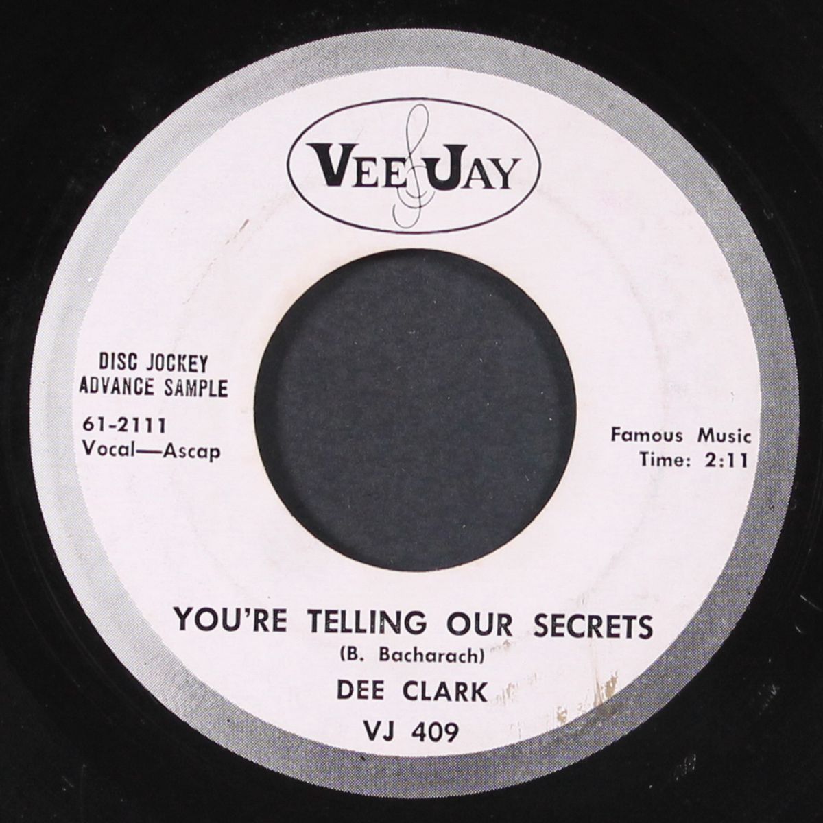 don't walk away from me / you're telling our secrets by DEE CLARK