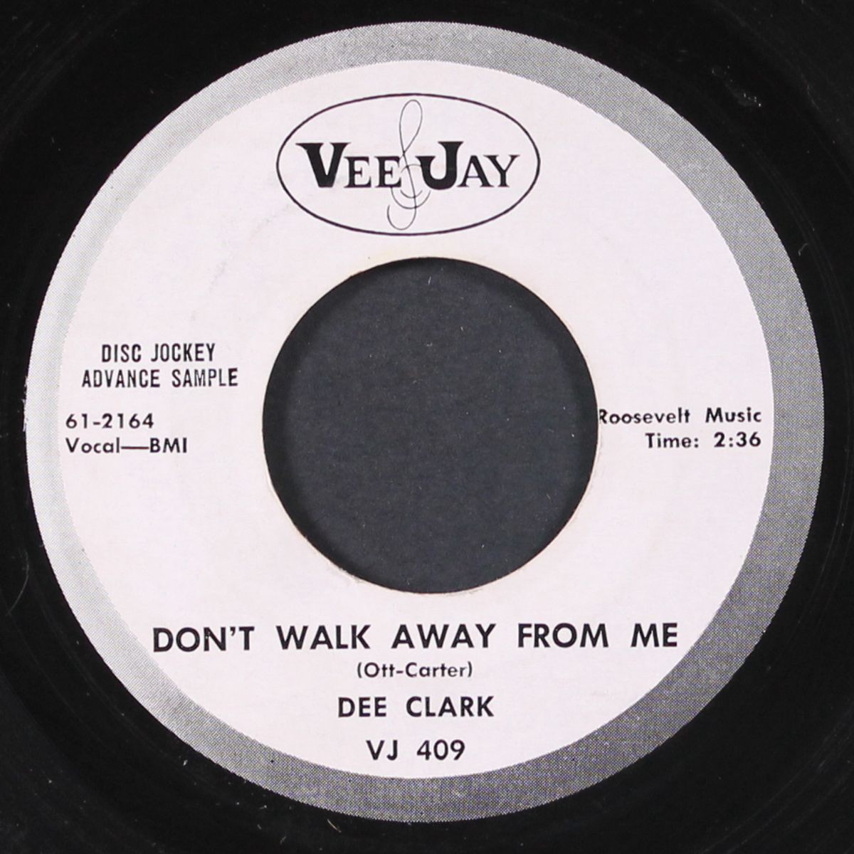 don't walk away from me / you're telling our secrets by DEE CLARK