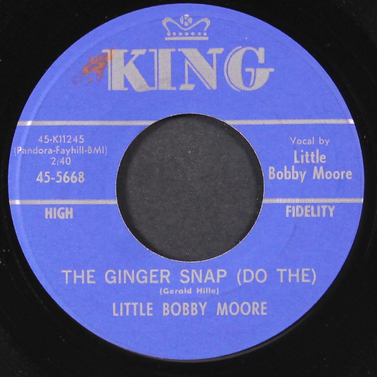 the clown / do the ginger snap by LITTLE BOBBY MOORE