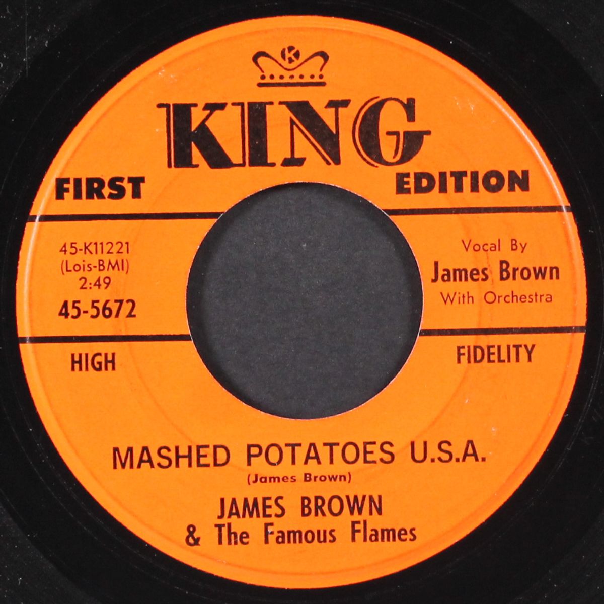 mashed potatoes u.s.a. / you don't have to go by JAMES BROWN