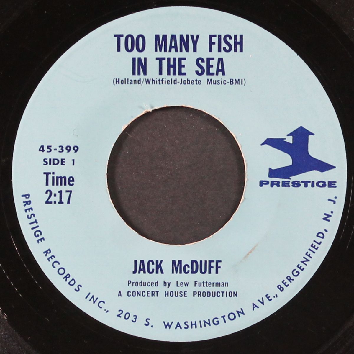 walk on by / too many fish in the sea by JACK MCDUFF